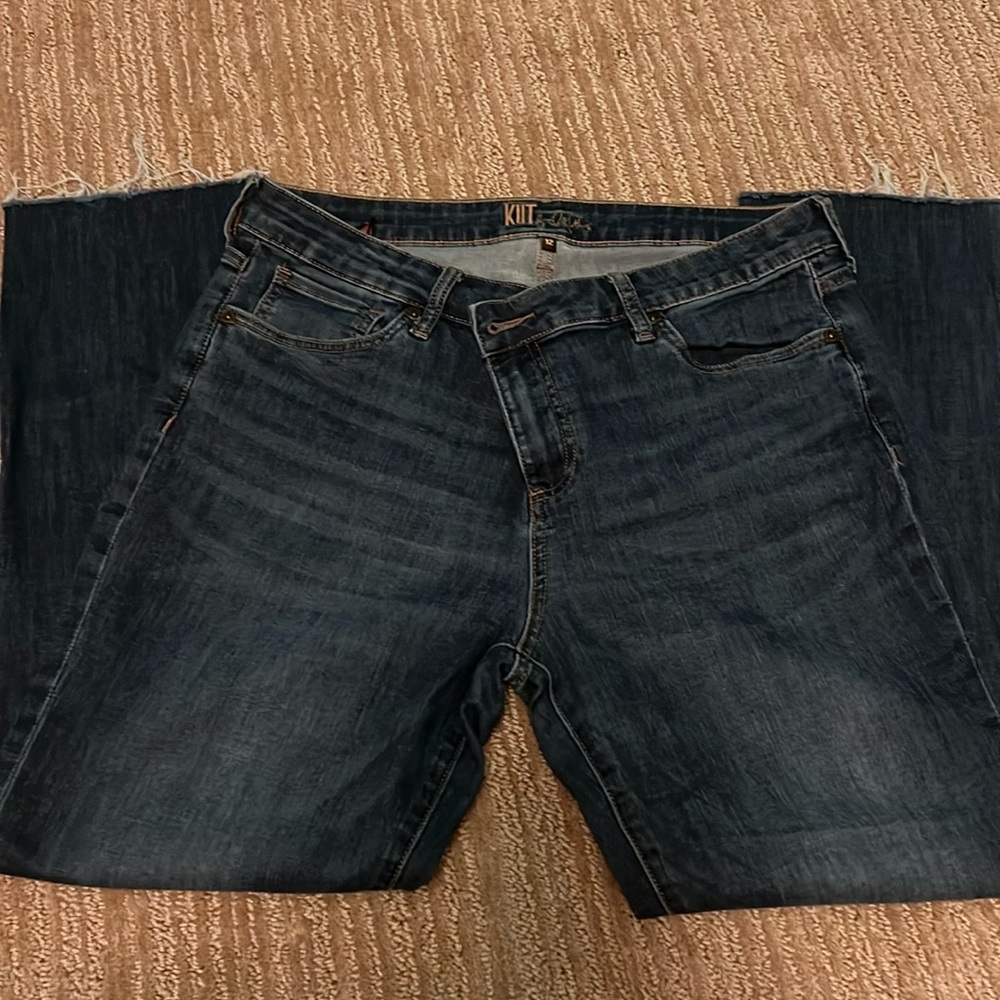 Kut From The Kloth Straight Ankle Jeans - 12